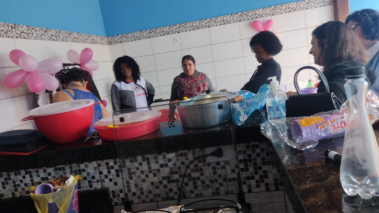 Almoço para uma família